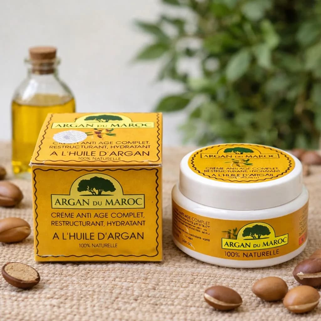 Routine anti-âge à l'huile d'argan selon votre type de peau